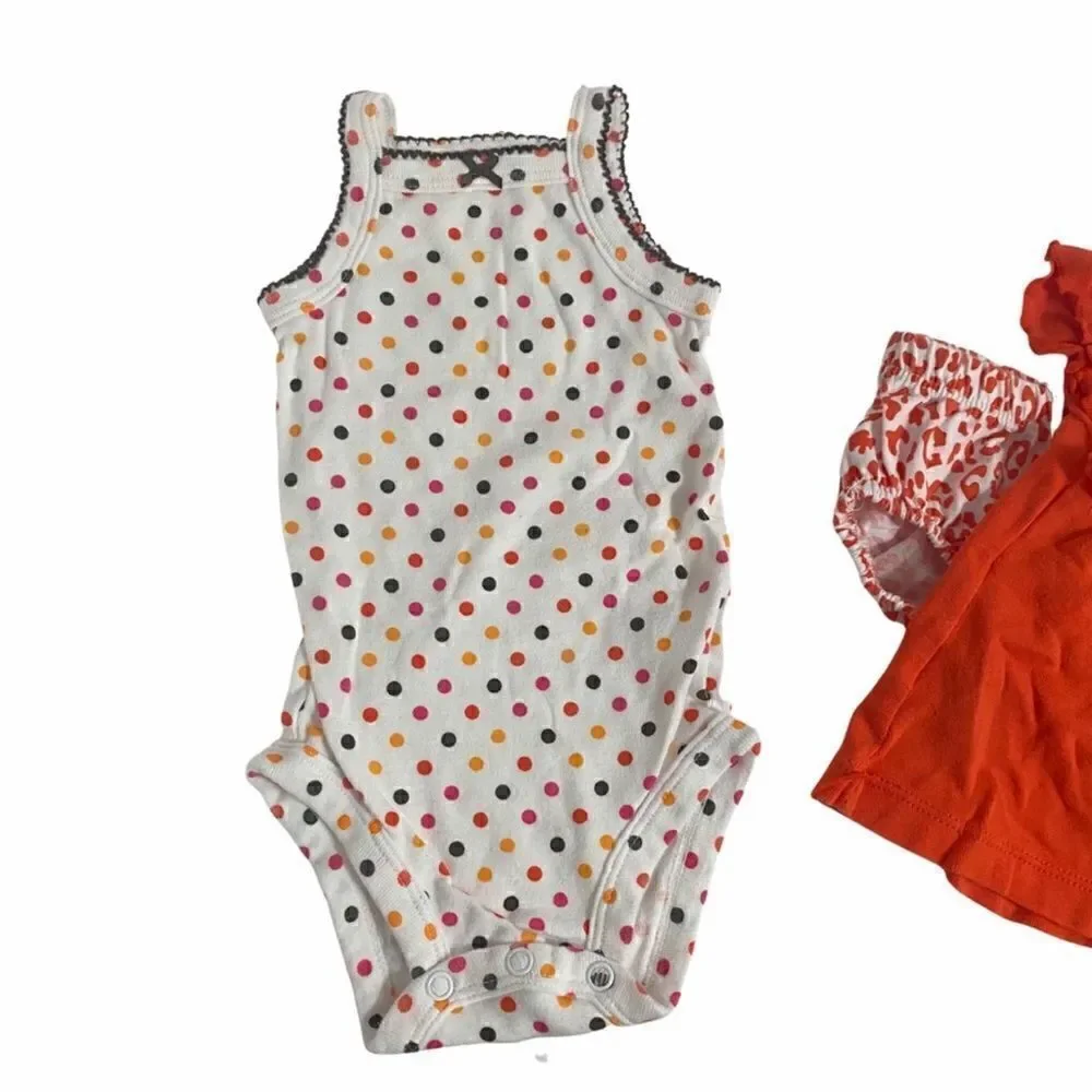 Carter's Calvin Klein 6 Piece Baby Girls Bundle 1